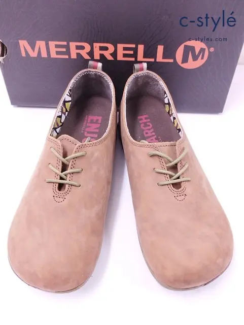 MERRELL メレル スニーカー US7.5 ブラウン MOOTOPIA LACE J20555 ウォーキングシューズ