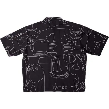 ADAM PATEK(アダムパテック) line art short sleeve shirt_AP2415027_プリントシャツ