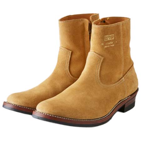 ADDICT CLOTHES(アディクトクローズ) AB-05SS-CL STEERSUEDE ZIP WESTERN BOOTS