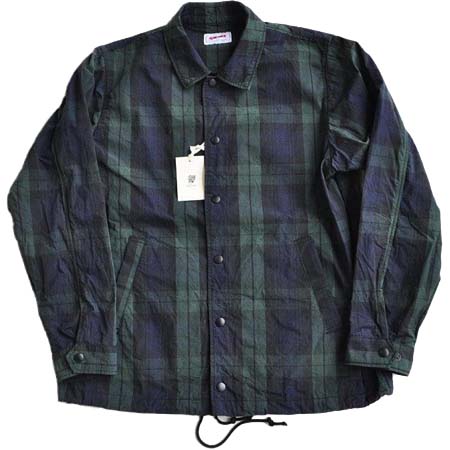 Ahe’hee(アヘヘ) コーチジャケット メンズ ブラックウォッチ