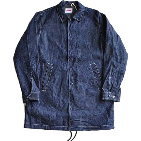 Ahe’hee(アヘヘ) ロングコーチジャケット デニム AHCJKT-L