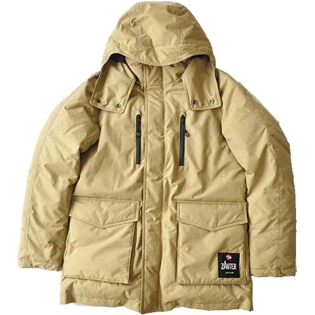 Ahe’hee(アヘヘ) ダウンジャケット メンズ ブランド 黒 オレンジ ベージュ