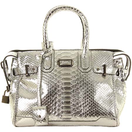 AIZEA(アイセア) Bag Luisa（25cm）（Gunmetal Zip）{-AGA}[AGA-MOD13-SLV-F]