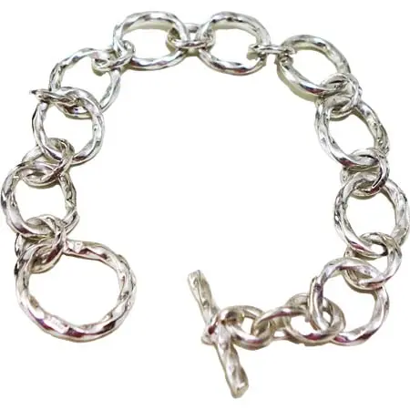Akashic Tree(アカシックツリー) SILVER1000 SILVER CHAIN BRACELET(純銀製 シルバーチェーンブレスレット)