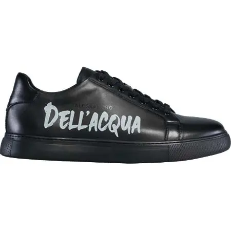 ALESSANDRO DELL ACQUA(アレッサンドロデラクア) Script ADA Print Sneakers