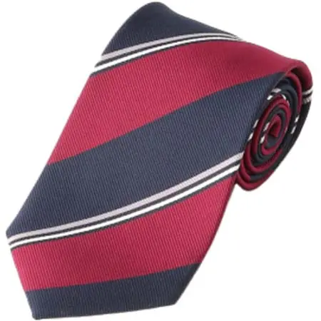 Alexander Julian(アレクサンダージュリアン) AJ×FAIRFAX シルクストライプ柄 レギュラータイ 8.0cm幅