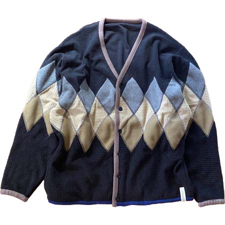 AlexanderLeeChang(アレキサンダーリーチャン) ARGYLE FLEECE CARDIGAN 3