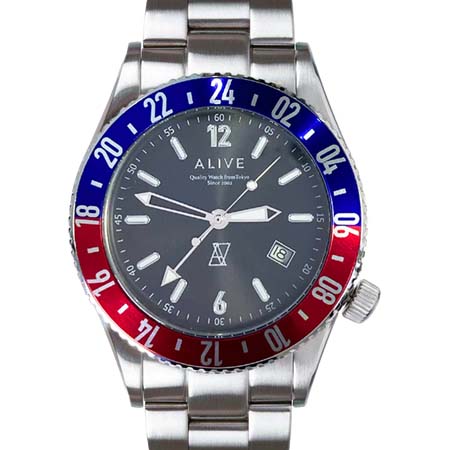 Alive Athletics(アライブアスレティックス) ALIVE Gravity GMT Watch
