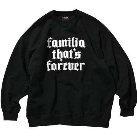 ALLY＆DIA (アリーアンドダイヤ) FAMILIA CREWNECK SWEATAD 24AW003