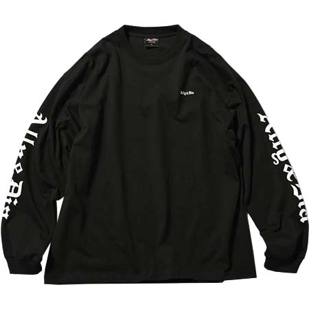 ALLY＆DIA (アリーアンドダイヤ) OE LOGO EASY L/S Tee AD24AW002