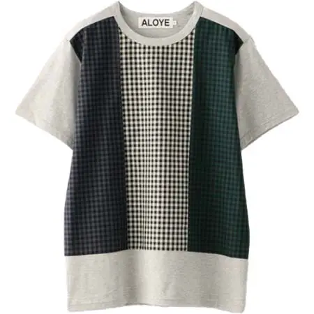 ALOYE(アロイ) MEN Shirt Fabrics – Short Sleeve T-shirt AY05786
