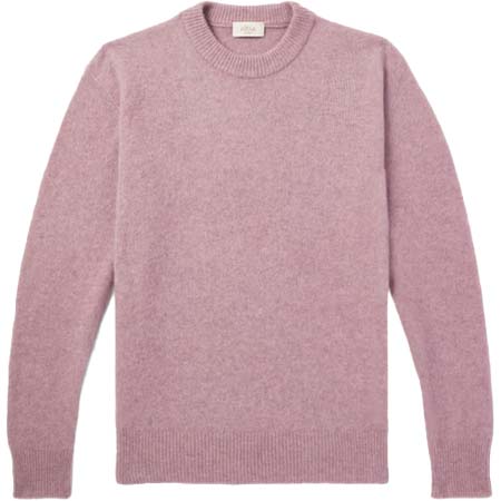 Altea(アルテア) Brushed Cashmere-Blend Sweater