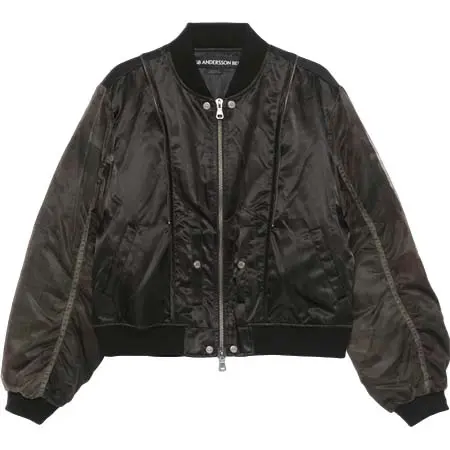 ANDERSSON BELL(アンダースンベル) メッシュスリーブ ボンバージャケット