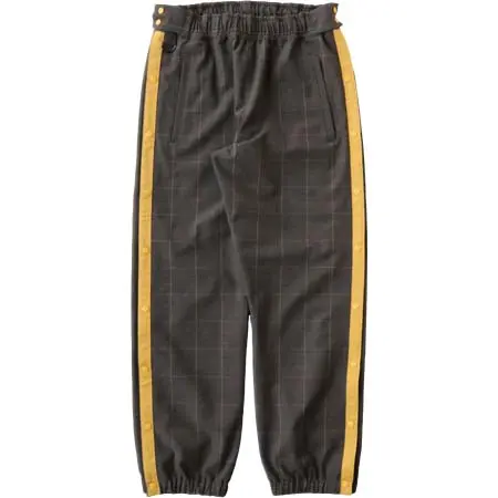 ANDSUNS (アンドサンズ) SUNS GLEN CHECK WARM UP PANTS