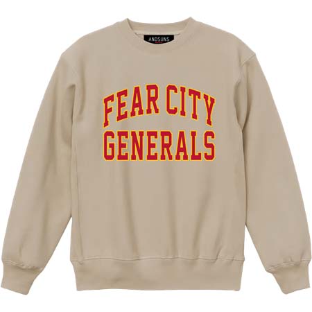 ANDSUNS (アンドサンズ) FCG CREWNECK
