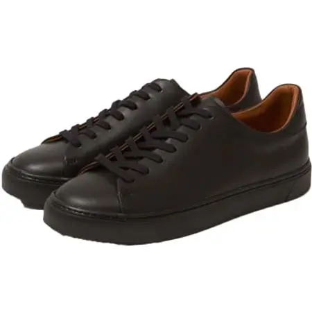 ANTONIO RUFO(アントニオルフォ) レザースニーカー [ARAS-1_BLACK+BLACK]