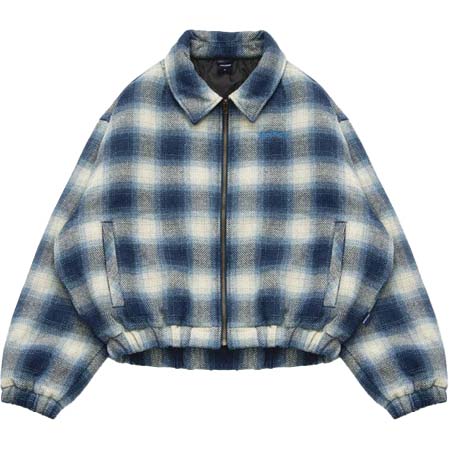 APPLEBUM (アップルバム) Ombre Check Jacket [Navy/White] / 2420615