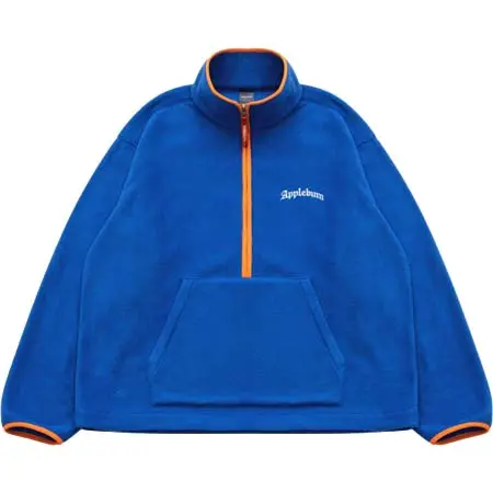 APPLEBUM (アップルバム) Fleece Half Zip Jacket [Blue] / 2420616