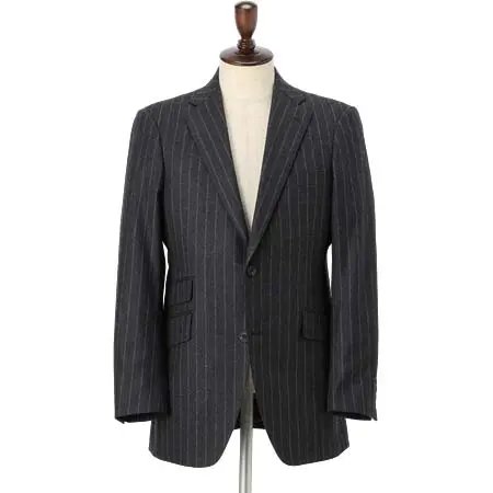 Aquascutum(アクアスキュータム) Gray Chalk Stripe Suit