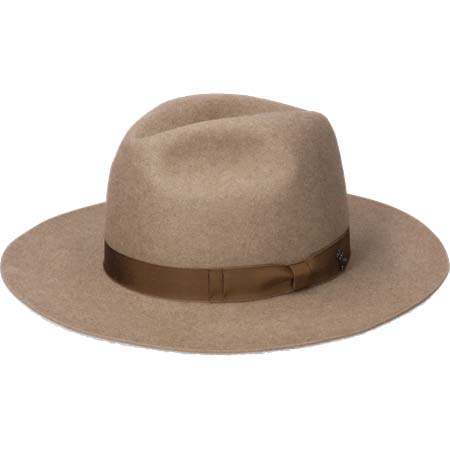 arth(アース) Beaver Long Brim Fedora