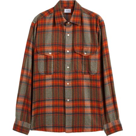 ASPESI(アスペジ) glenn madras flannel shirt – zucca
