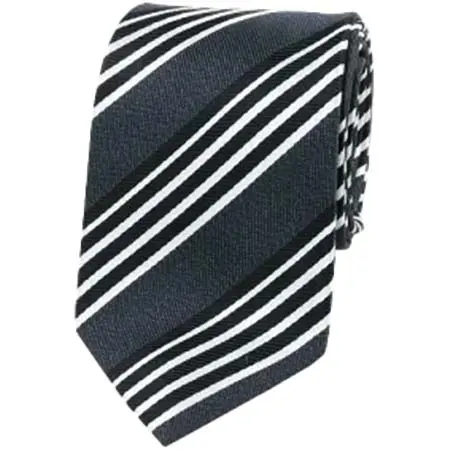 ATIEYA(アタイヤ) ストライプ シルクネクタイ