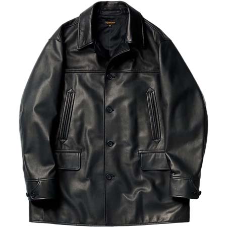 A Vontade(アボンタージ) Leather Car Coat RD-0106-24AW