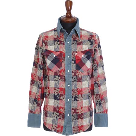 AYUITE(アユイテ) AYUITE EMBROIDERY CHECK SHIRT