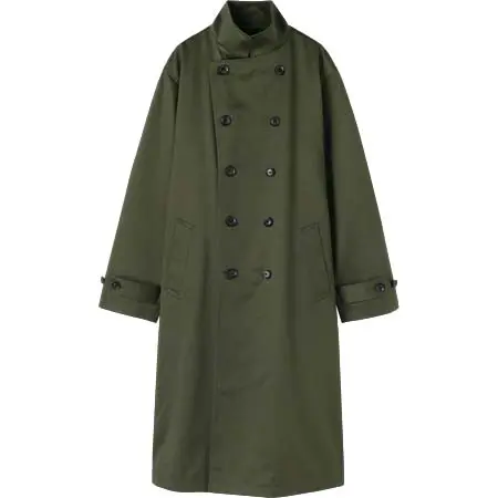 AZ by junhashimoto(エーゼイバイジュンハシモト) STANDCOLLAR TRENCH COAT