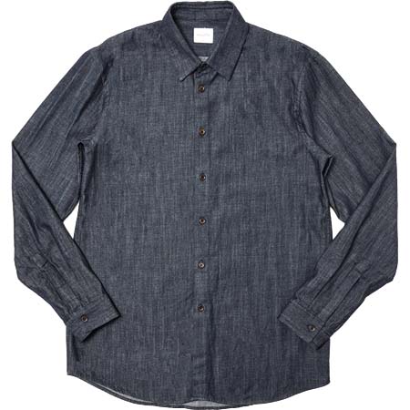 Bagutta(バグッタ) コットンデニムレギュラーカラーシャツ THE_GREAT_EL/11405