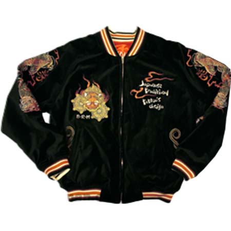 爆裂爛漫娘(バクレツランマンムスメ) リバーシブルスカジャン