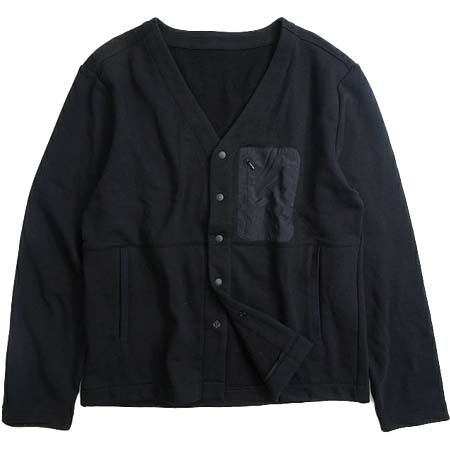 BANANA EQUIPMENT(バナナイクイップメント) スウェット カーディガン ブラック