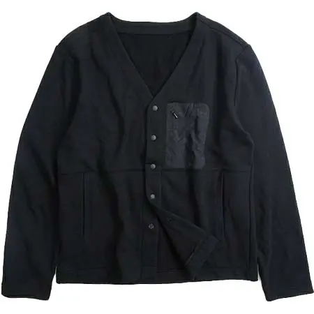 BANANA EQUIPMENT(バナナイクイップメント) スウェット カーディガン ブラック