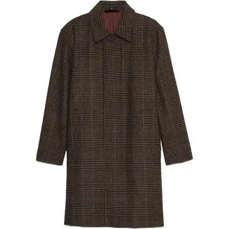 BANANA REPUBLIC(バナナリパブリック) イタリアン プレイド カーコート