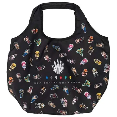 BANDAI FASHION COLLECTION(バンコレ) ナンバーワン戦隊ゴジュウジャー　デフォルメ　たためるトートバッグ