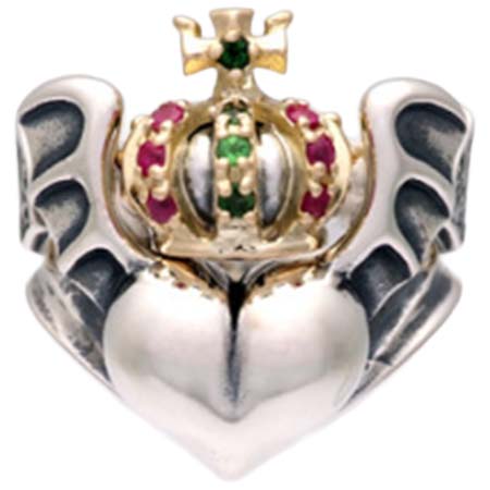 BARBARA(バーバラ) Coroneted Barbara Ring – Gold