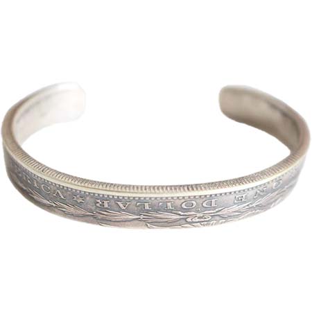 BARNS OUTFITTERS(バーンズアウトフィッターズ) Morgan Dollar Coin Bangle BR-6960A