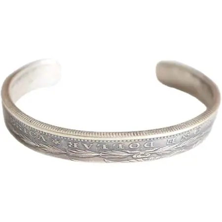 BARNS OUTFITTERS(バーンズアウトフィッターズ) Morgan Dollar Coin Bangle BR-6960A