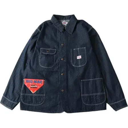 BARNS OUTFITTERS(バーンズアウトフィッターズ) × BIGMAC Denim Coverall[Collaboration]BR-24421