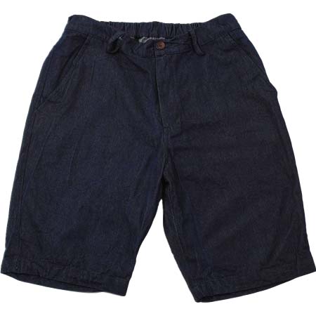 Beaver of Bolton(ビーバーオブボルトン) 8オンスデニム ハーフパンツ ネイビー（Indigo）