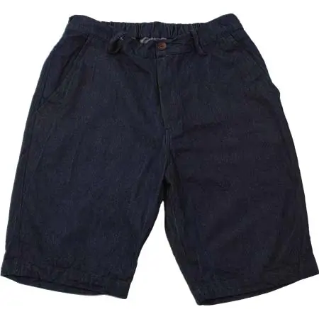 Beaver of Bolton(ビーバーオブボルトン) 8オンスデニム ハーフパンツ ネイビー（Indigo）