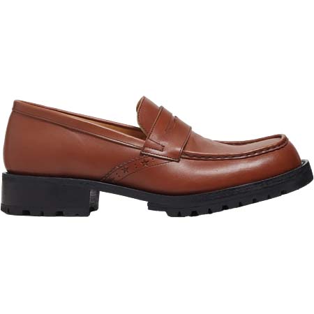 BED J.W. FORD(ベッドフォード) Square toe Loafers  Brown