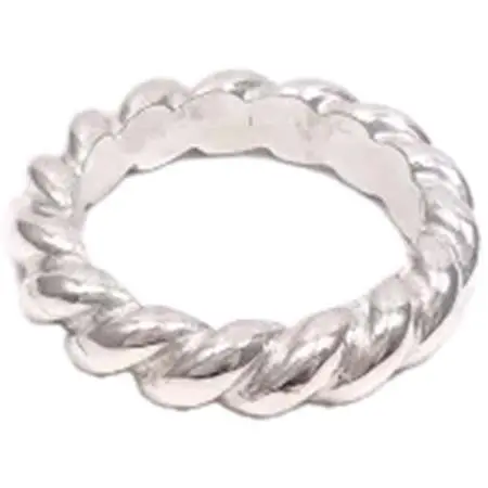 BELFIORE(ベルフィオーレ) リング シルバー925 ツイストデザイン 15号