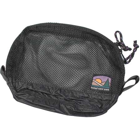 BELIEF(ビリーフ) UPSTATE MESH TRAVEL CASE / black