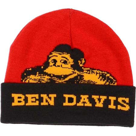 BEN DAVIS　(ベンデイビス) Cuffed Knit Beanie – Knit Logo