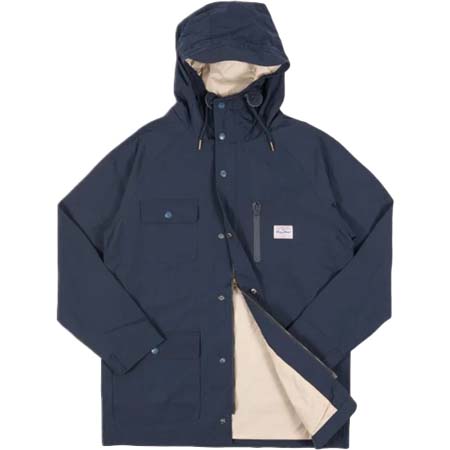 Benny Gold(ベニーゴールド) Candlestick Hooded Parka　-ネイビー