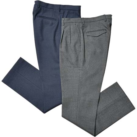 BERWICH(ベルウィッチ) TOMYトミー ウールシャークスキン2プリーツテーパードパンツ MZ1026 13046002039