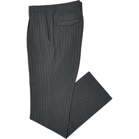 BERWICH(ベルウィッチ) TOMYトミー ウールチョークストライプ2プリーツテーパードパンツ ZG1021 13046000039