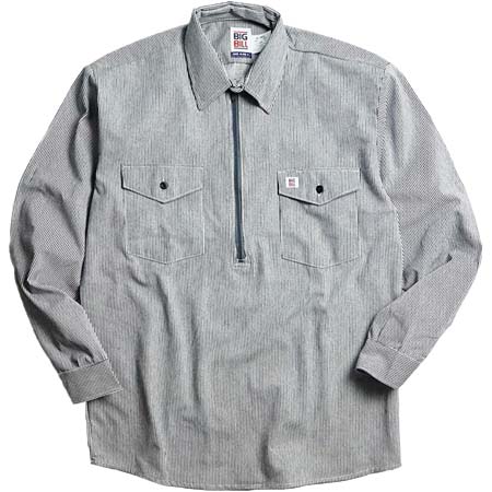 BIG BILL　(ビッグビル) 183 長袖プルオーバーワークシャツ