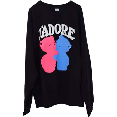 BLACK SCORE(ブラックスコア) Print sweat BSSL(91b)